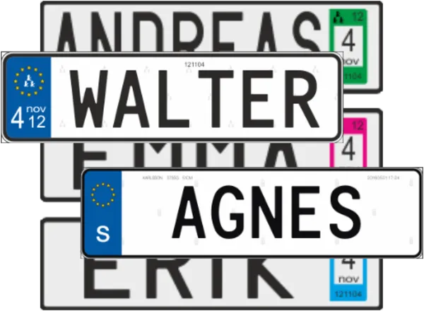 Kategoribild för Barnvagnsskyltar