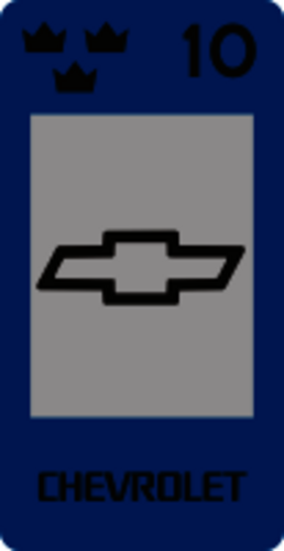 Skattemärke chevrolet