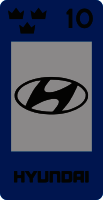 Skattemärke hyundai