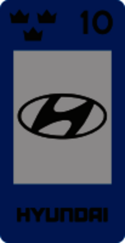 Skattemärke hyundai