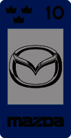 Skattemärke mazda