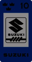 Skattemärke suzuki