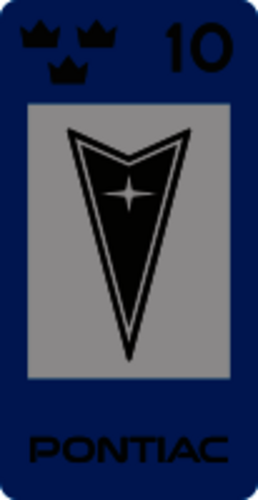 Skattemärke Pontiac