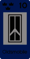 Skattemärke oldsmobile