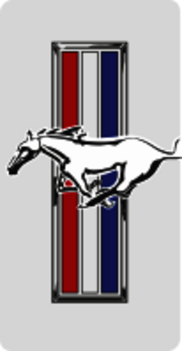 Skattemärke Ford Mustang