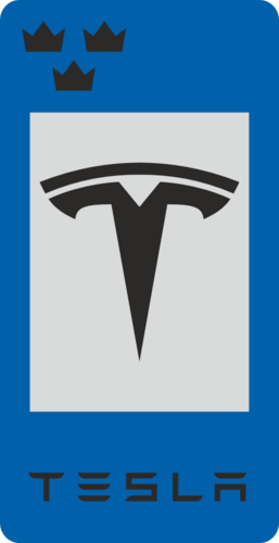Skattemärke Tesla