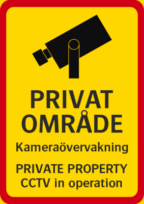 Privat område