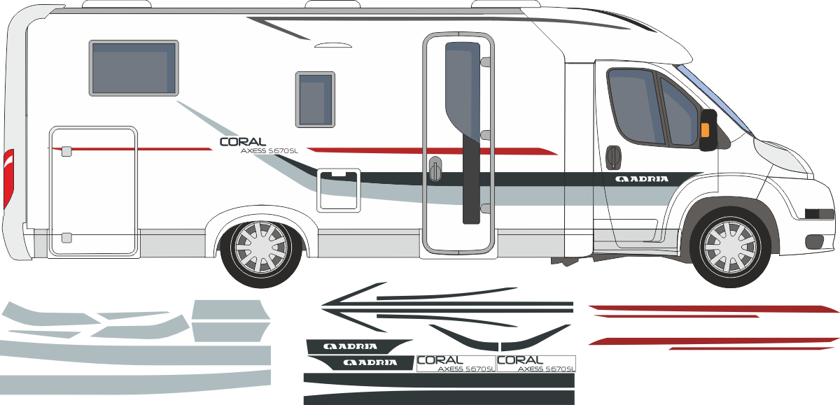 Dekor Adria CORAL Axess S670SL 2016