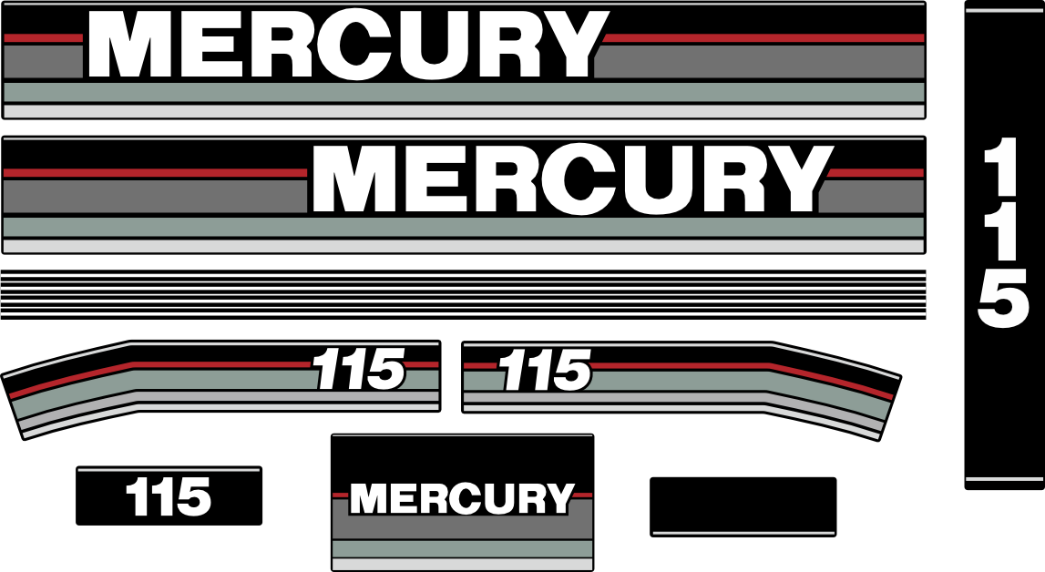 Mercury 115hk 90-tal