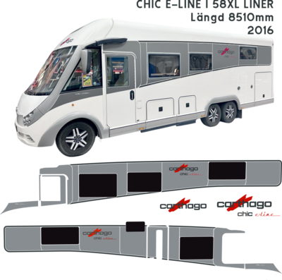 Dekorsats Carthago CHIC E-LINE I 58XL. 2016